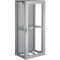 Секційна шафа Hager FG23KD Univers IP54/I 1900x850x600мм прозорі двері (сіра)