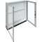 Підлоговий щит із прозорими дверима Hager FR26L1 Univers IP55/II 1850x1550x275мм із цоколем h=100мм