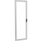 Прозрачные двери Hager FZ224XWL Univers IP41 550х2000мм без замка