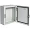 Металлический бокс Hager FL104A Orion Plus IP65 непрозрачные двери 350x300x160мм