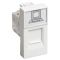 Інформаційна розетка IEK РКІ-10-00-П RJ-45 на 1 модуль UTP кат.5e, (CKK-40D-RI1-K01)