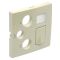 Центральна панель розетки R-TV-SAT, 1x RJ45, Cat.6 UTP Logus 90 перли 90770 TPE