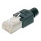 Коннектор под круглый кабель RJ-45 cat.6A STP Digitus A-MO6A8/8HRS с колпачком