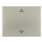 Одинарная клавиша выключателя Berker K.5 14057104 с символом «Стрелки» (нержавеющая сталь)