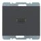 HDMI розетка Berker K.1 3315427006 (антрацит)