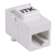 Проходной адаптер RJ45-RJ45 кат.5e UTP тип Keystone Jack, ITK