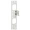 Вертикальный кабельный органайзер 42U ITK CO35-15042 150x12мм (серый)