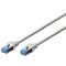 Серый патч-корд cat.5e SF-UTP (0.5м) AWG 26/7 Digitus DK-1531-005