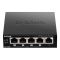Коммутатор D-Link DGS-1005P 5xGE (4xPoE 1xUplink) 60W