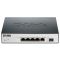 Комутатор D-Link DGS-1100-06/ME 5port Gigabit 1-SFP MetroEthernet