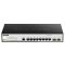 Комутатор D-Link DGS-1210-10/ME/B 8x1GE 2xSFP Smart
