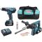 Набор электроинструментов Makita DLX2137M (DHR263,DHP482,BL1840Bx3,DC18RC)