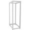 Серая двухрамная стойка 19" 37U ITK LF35-37U68-2R 600x1000мм