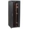 Черный серверный шкаф 19" ITK LN05-18U68-G LINEA N 18U 600х800мм