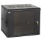 Черный серверный шкаф 19" ITK LWR5-06U64-GF LINEA W 6U 600x450мм