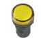 Сигнальна лампа AD16DS (LED) матриця Ø16мм жовта 24В IEK