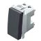 Выключатель перекрестный 250V/16A черный SM70SB-B, ТЕМ