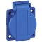 Панельный силовой разъем WALTHER 10003 SCHUKO (2p+PE) 16A 230V
