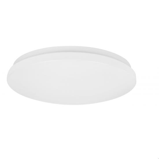 Круглий світильник білого кольору Maxus 1-FCL-002-C зображення