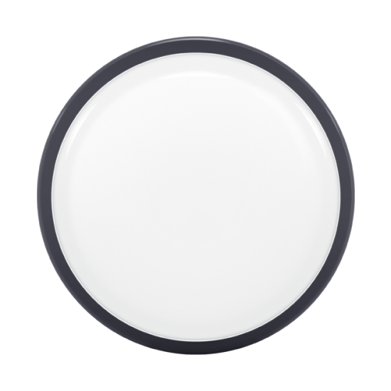 Круглый светильник серого цвета Global 1-HPL-001-C фото