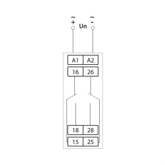Многофункциональное реле времени ETI 2470096 CRM-72TO UNI 12-240В AC/DC (2x8A AC1)  - изображение 3
