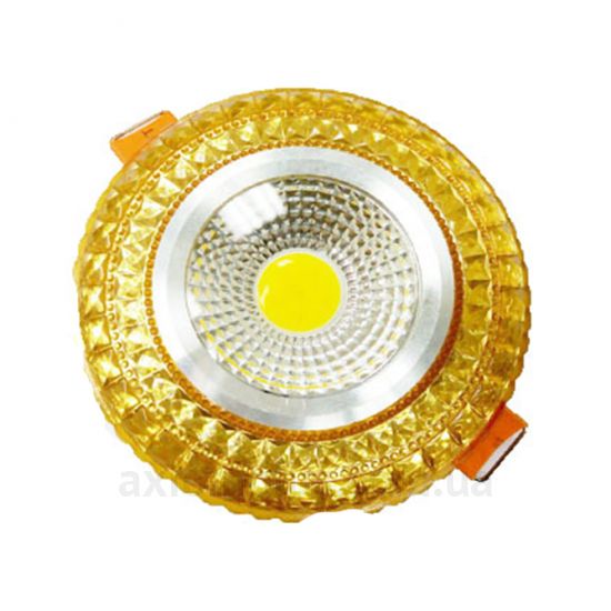 Круглый светильник золотого цвета LedEX 102320 фото
