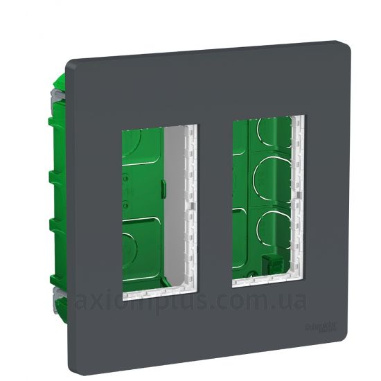 Антрацит підрозетник Schneider Electric (NU172454)