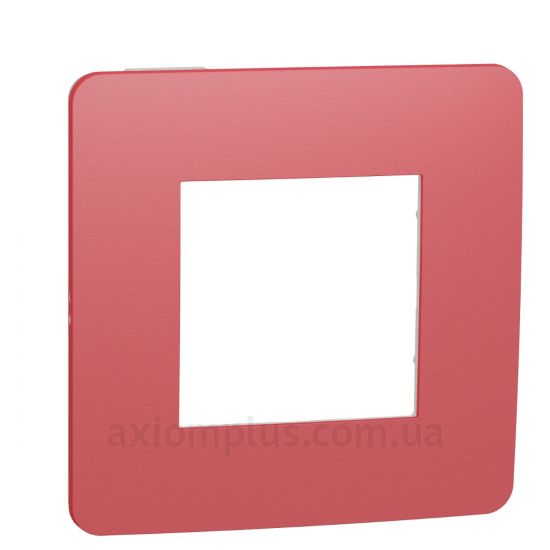 Изображение Schneider Electric из серии Unica Studio Color NU280213 красного цвета