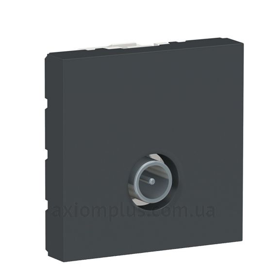 Фото Schneider Electric серии Unica Pure, Unica Studio, Unica Studio Color, Unica Studio Metal NU346254 цвета антрацит
