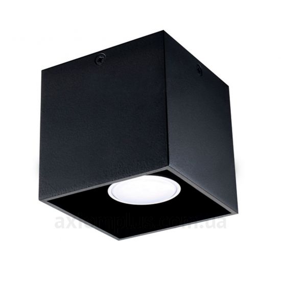 Квадратный светильник черного цвета Kanlux ALGO GU10 CL-B 27030 фото
