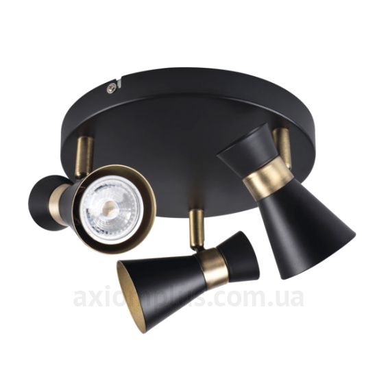 Світильник чорного золота Kanlux MILENO EL-3O B-AG 29112 зображення