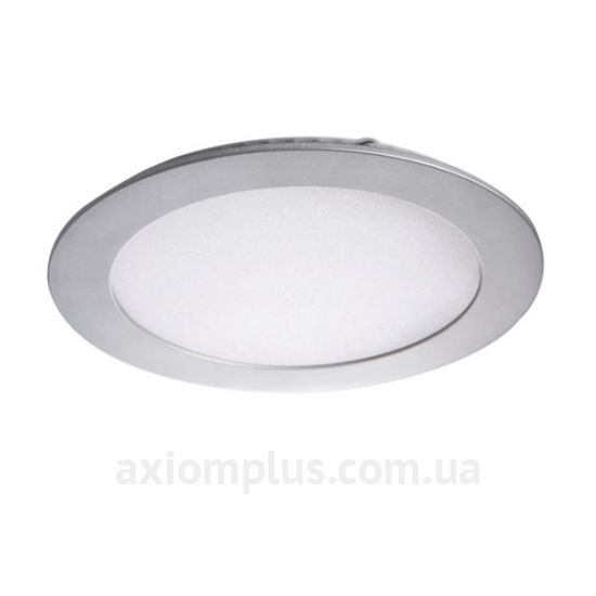 Круглий світильник сріблястого кольору Kanlux ROUNDA V2LED12W-NW-SR 28930 фото