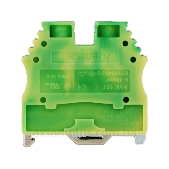 IK622010-- Schrack Technik желто-зеленого цвета (на 2 контакта) (сечение до 10мм&sup2;)