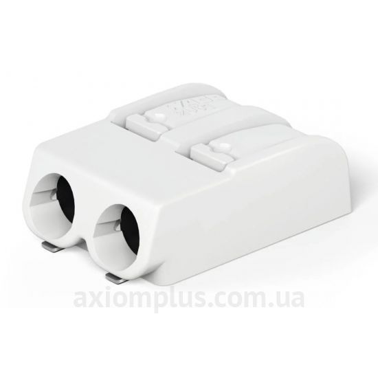 2061-602/998-404 Wago серого цвета (на 2 контакта) (S <sub>провода</sub> до 1,5мм²) , I<sub>n</sub>=10А
