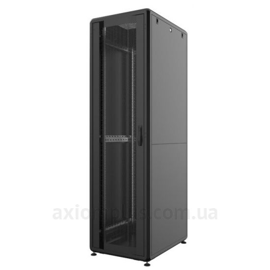 Чорний серверний шкаф Mirsan GTS 42U фото MR.GTS42U61DE.01
