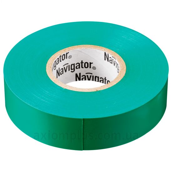 Изолента зеленого цвета Navigator NIT-B15-20 G (71106)