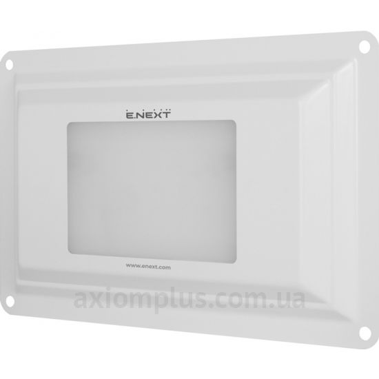 Квадратний світильник білого кольору E.Next e.LED.univ.5.white l0810107 фото