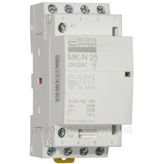 Аско-Укрем MK-N -MK-N 4P 25A 2NO2NC (A0040030030)