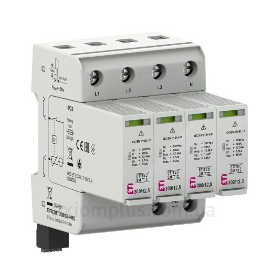 ETI ETITEC SM T12 300/12,5 4+0 (2440546)