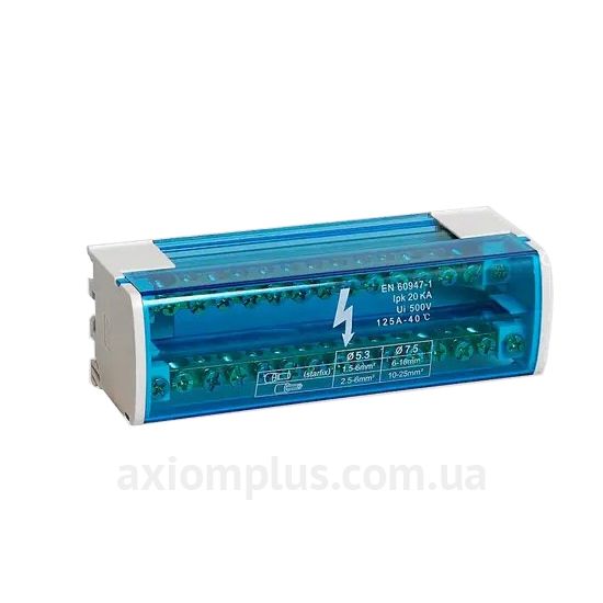 Шина (N) TNSy ШНК 2х15 TNSy5500200 90А (30 контактов) (серый цвет) фото