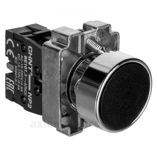 Кнопка Chint NP2-BA21 (573955) черного цвета