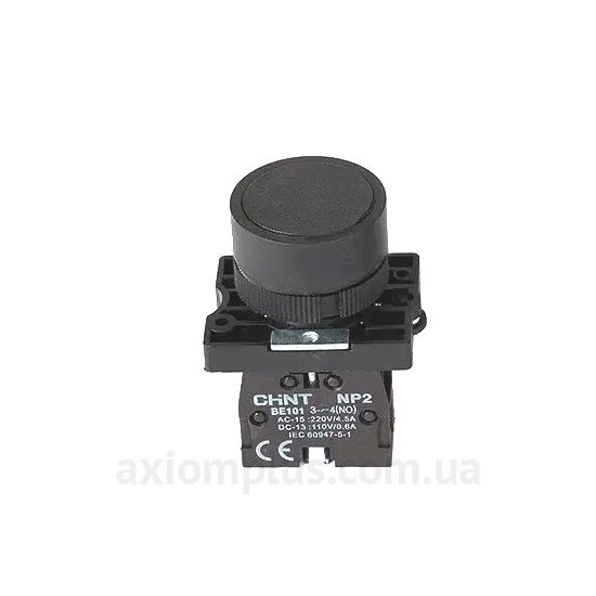 Кнопка Chint NP2-EA25 (574090) черного цвета