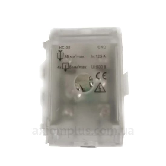 HC-35 35/6 CNC серого цвета (на 5 контактов) (S <sub>кабеля</sub> до 35мм²) , I<sub>n</sub>=125А