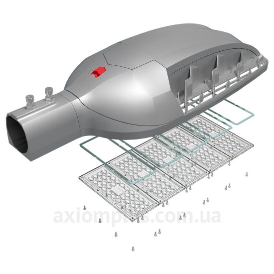Консольный светильник Ledel Street X1 Pro (SX1P169) MT (L6) 210Вт Ш8M ...