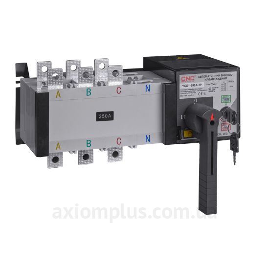 Корпусный разрывной переключатель нагрузки 1-0-2 на 400А CNC Electric Б00042806