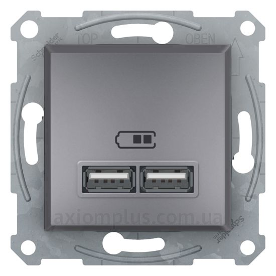 Фото Schneider Electric из серии Asfora EPH2700262 стального цвета