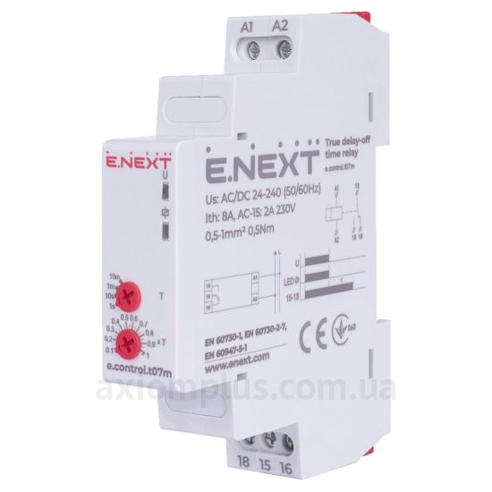 Зображення E.Next e.control.t07m p0690024 24-240В AC/DC