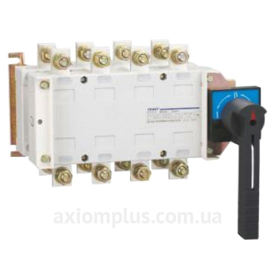 Корпусный разрывной 3P переключатель нагрузки 1-0-2 на 400А Chint 393375