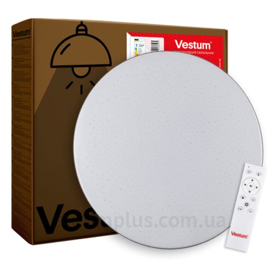 Круглый светильник белого цвета Vestum VS-81008 фото