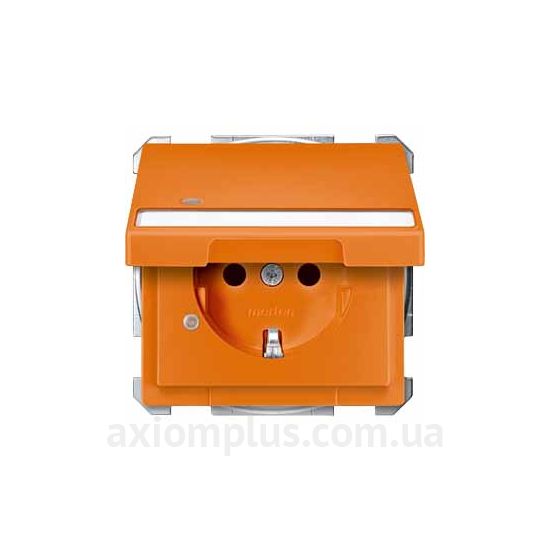 Фото Schneider Electric серии Merten System M MTN2313-0302 оранжевого цвета